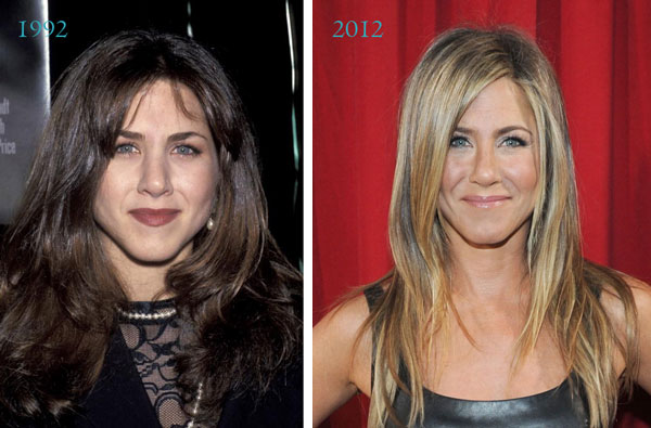 Jennifer Aniston Nose Job Before & After Jennifer Aniston Nose Job Before & After